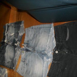 LOt of 2 Victoria Secret Pink Denim shorts sz2